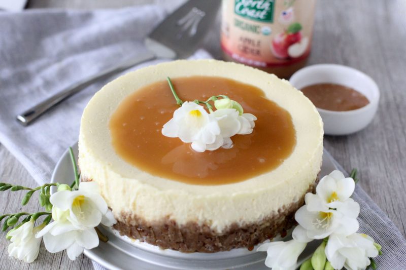 apple cheesecake