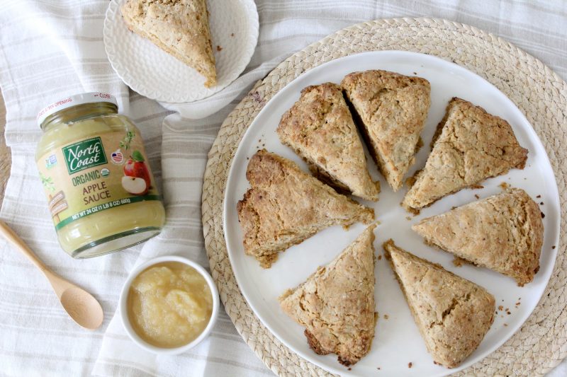 Apple Sauce Scones