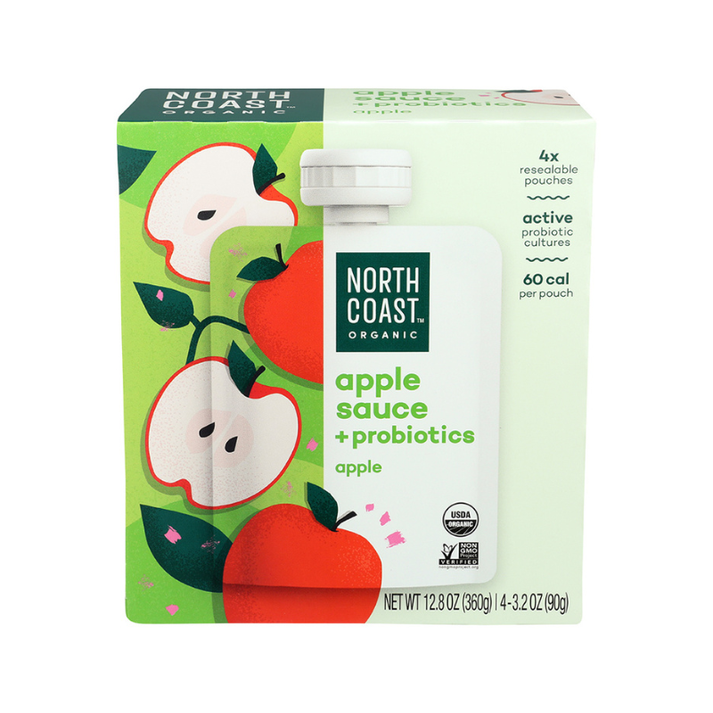 Organic Apple Sauce Pouches 3.2 OZ