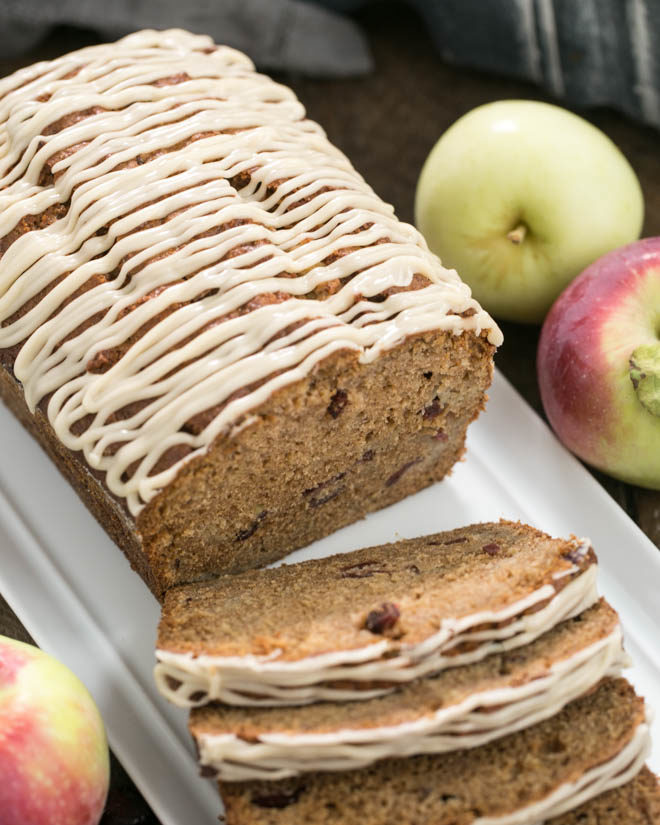 Apple Cranberry Bread recipe