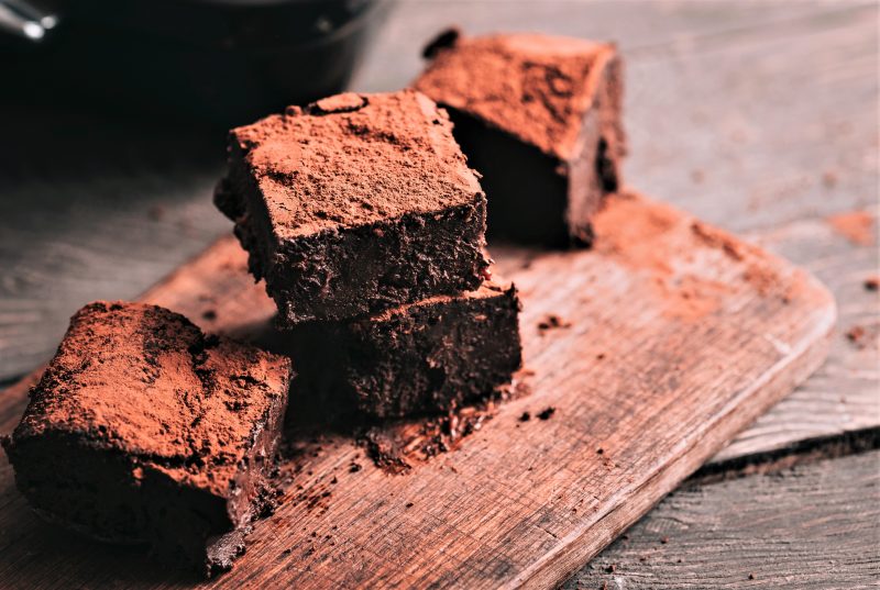 Triple chocolate fudge brownies recipe - BBC Food