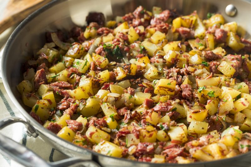 Homemade Corned Beef Hash Recipe