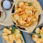 Homemade Salt and Vinegar Potato Chip Recipe