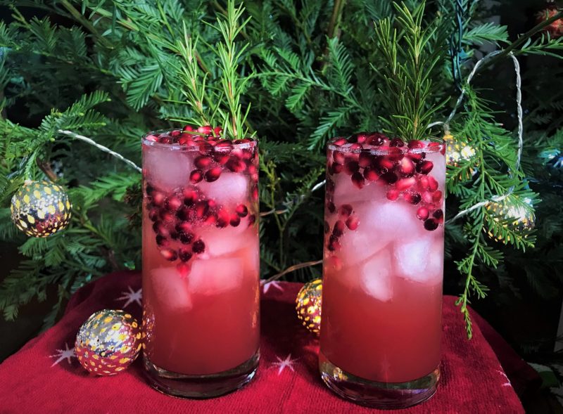 Apple Pomegranate Spritzer Recipe