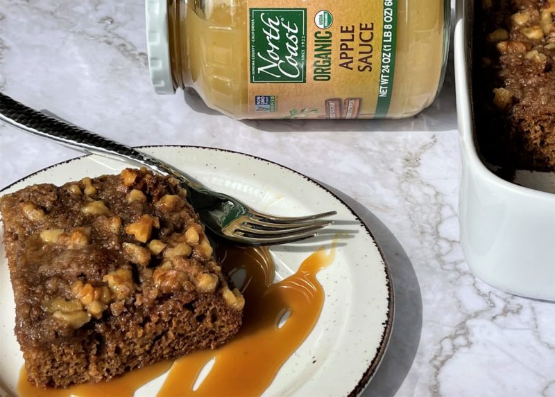 Applesauce Coffee Cake with Streusel Topping - Savor the Best