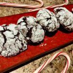 Chocolate Peppermint Crackle Cookie Recipe