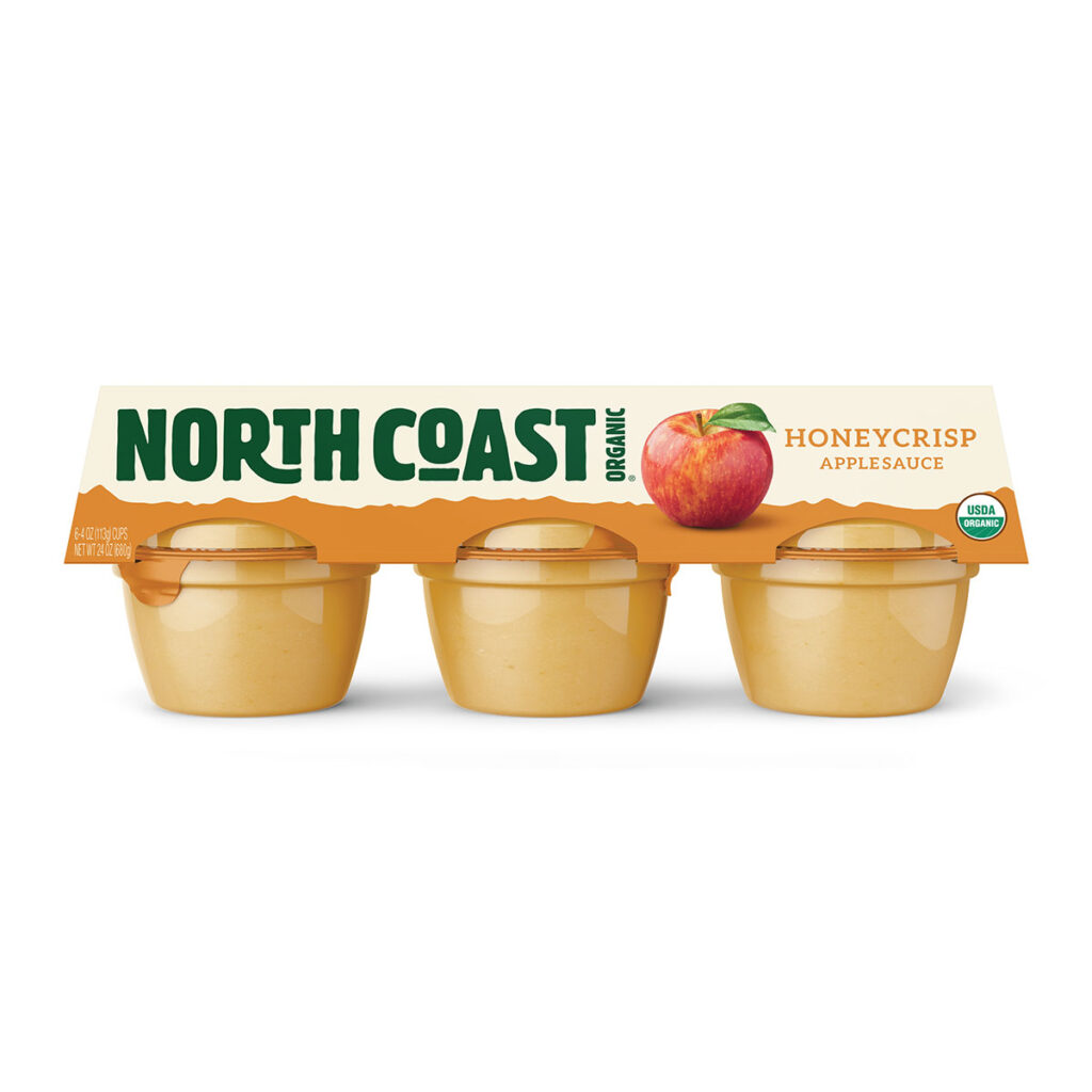 ORGANIC HONEYCRISP APPLESAUCE CUPS